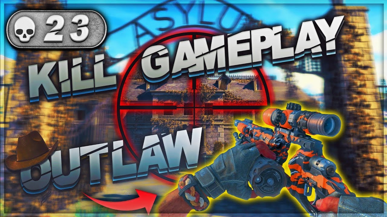 23 Kill Solos Outlaw Sniper Gameplay - CoD Blackout