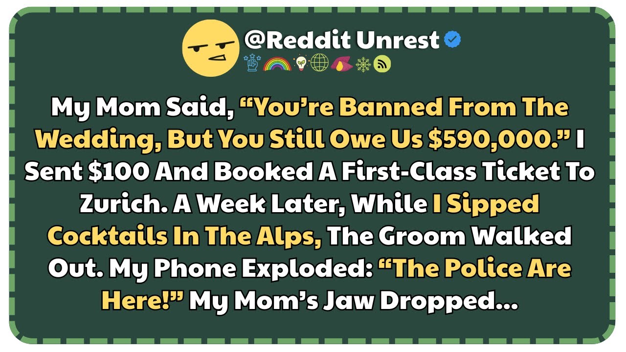 “You’re Banned From The Wedding,” Mom Said — I Booked A Vacation. A Week Later, It All Collapsed.