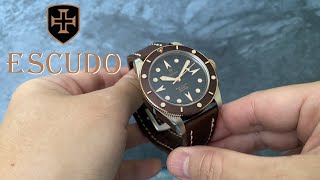 Escudo Ocean Seacrest | A 39mm Uniquely Innovative Divers Watch