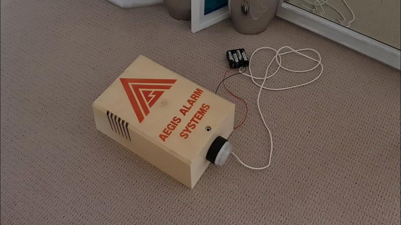 old Burglar alarm bell box YouTube
