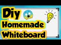 Diy Homemade Whiteboard - How to make Whiteboard at home /Whiteboard kaise banate hai/Diy craft idea