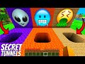 Where do lead STRANGE SECRET TUNNELS in Minecraft? What is the BEST TUNNEL ? Longest TUNNELS !