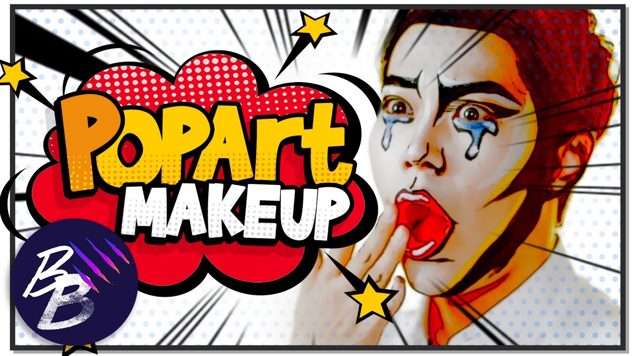 E22💋 Snapchat Filter Makeup Comic Book/Pop Art Beauty Beasts YouTube