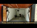 Sistema Levadizo Automático con listones de madera - Perú