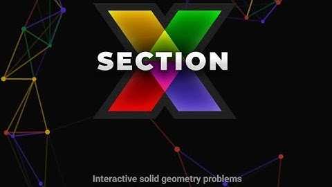 XSection Geometry Game Solved Completely | Horis International Limited | Play Store