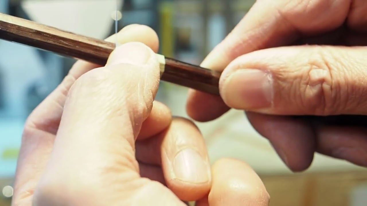 弦楽器弓の話 5「毛替えする時に行う清掃とラッピングの交換