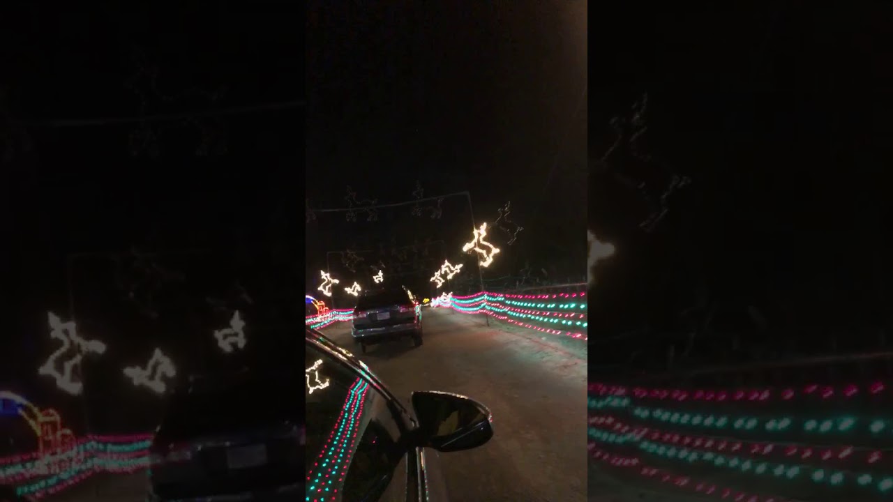 Gillette stadium holiday lights