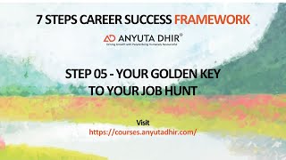 7 Steps Career Success Framework - Step 05 of Podcast Series
