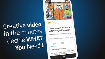 App promo video for mobile app or website only on fiverr.com (style 4)