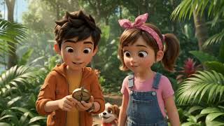 The Magical Forest Adventure 🌿✨ | A Heartwarming Kids Story | Be Brave, Be Kind