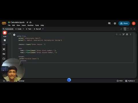 Building a Calculator With Python (Adding Inputs) - Part 4