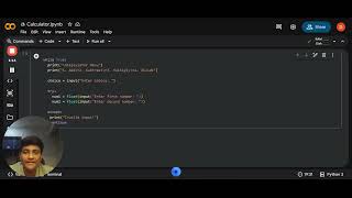 Building a Calculator With Python (Adding Inputs) - Part 4