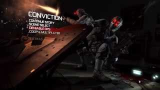 Tom Clancy's Splinter Cell Conviction Deluxe Edition - Main Menu Overview (PC) - HD
