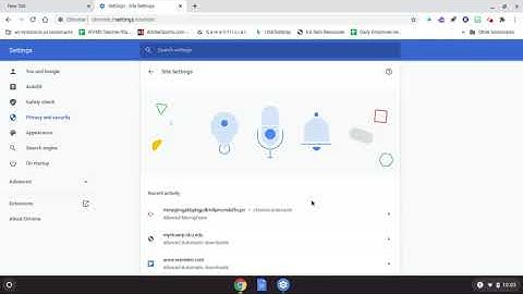 How to turn off pop ups on chromebook