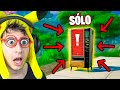 SÓLO MÁQUINA **ESTROPEADA** Challenge en Fortnite!! (Reto Ganar con Loot Máquina Expendedora)