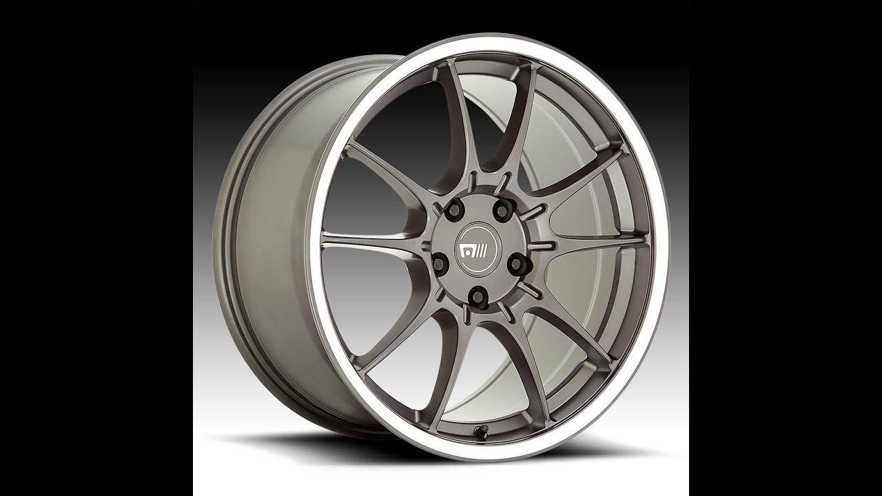 Motegi Racing MR152 SS5 Gunmetal Custom Wheel Spin