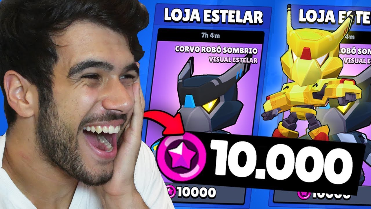 Gastei 10 000 Mil Pontos Estelares Na Melhor Skin Do Brawl Stars Youtube - brawl stars loja estelar