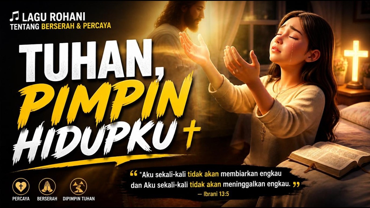TUHAN, PIMPIN HIDUPKU ✝️ Lagu Rohani Tentang Berserah \u0026 Percaya