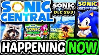 NEW Sonic Central 2023 Reaction Stream, Frontiers DLC Release, Origins Plus, Superstars &amp; MORE!