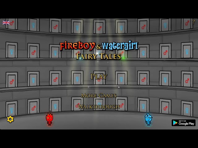 Fireboy and Watergirl 6 Fairy Tales (Full Game With Green Diamond