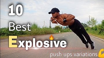 10 Best Explosive Push Ups You Must Try [ for Body Strength/Speed ] । Shivaz fitzone