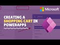 Shopping Cart in PowerApps
