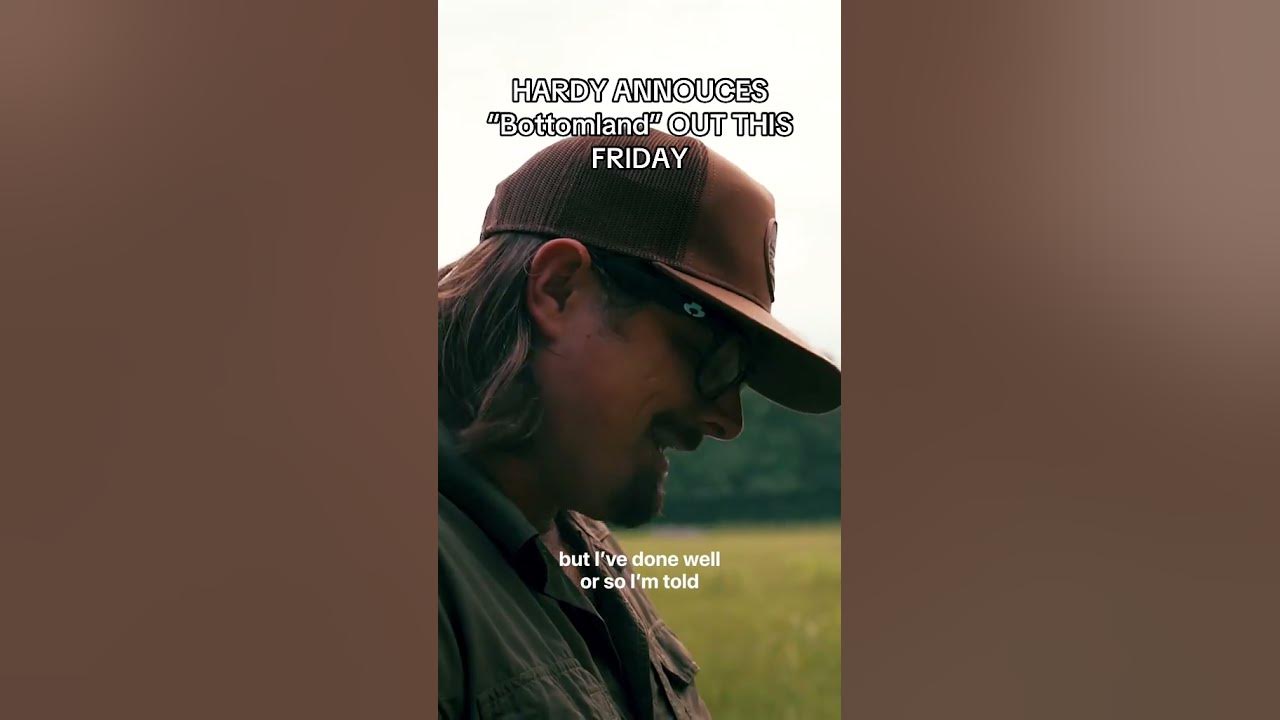 "Bottomland" by HARDY out on Friday!#hardy #bottomland #hardybottomland #hardynewmusic #countrymusic