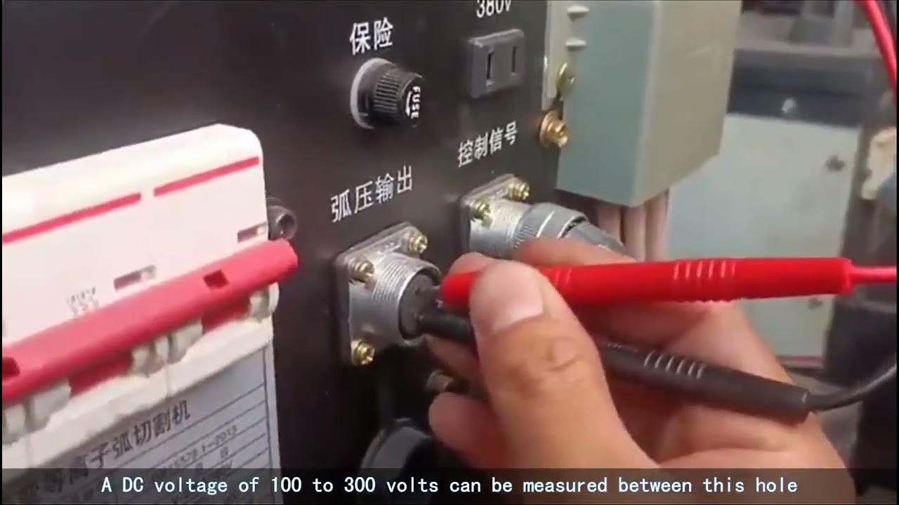 troubleshooting cnc plasma not arcing THC F2100 connection problem test