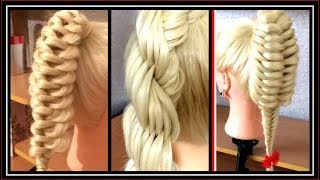 3 UNIQUE  PONY HAIRSTYLES / HairGlamour Styles /  Hair Tutorials