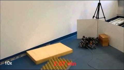 Hexapod robot AMOS II: Adaptive navigation in a complex environment