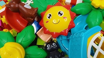 Satisfying building block marble run ☆ Build exciting marble tracks with lego duplo