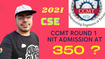 ccmt round 1 cutoff cse 2021 | ccmt counseling 2021 cutoff computer science july
