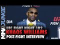 Khaos Williams makes statement with 30-second KO win | UFC Fight Night 182 post-fight interview