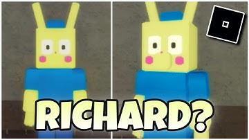 How to get “RICHARD?” BADGE + RICHARD RABBIT MORPH in PIGGY RP [W.I.P] - ROBLOX