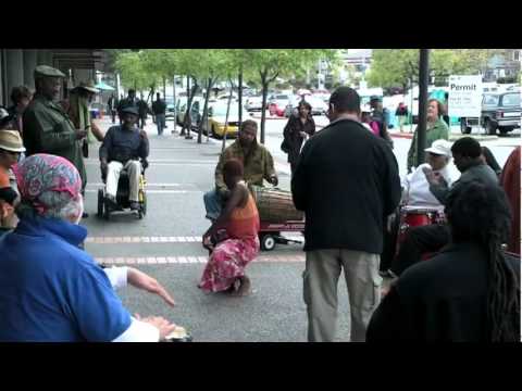 Berkeley Flea Market Dancers by Kamau Amen Ra