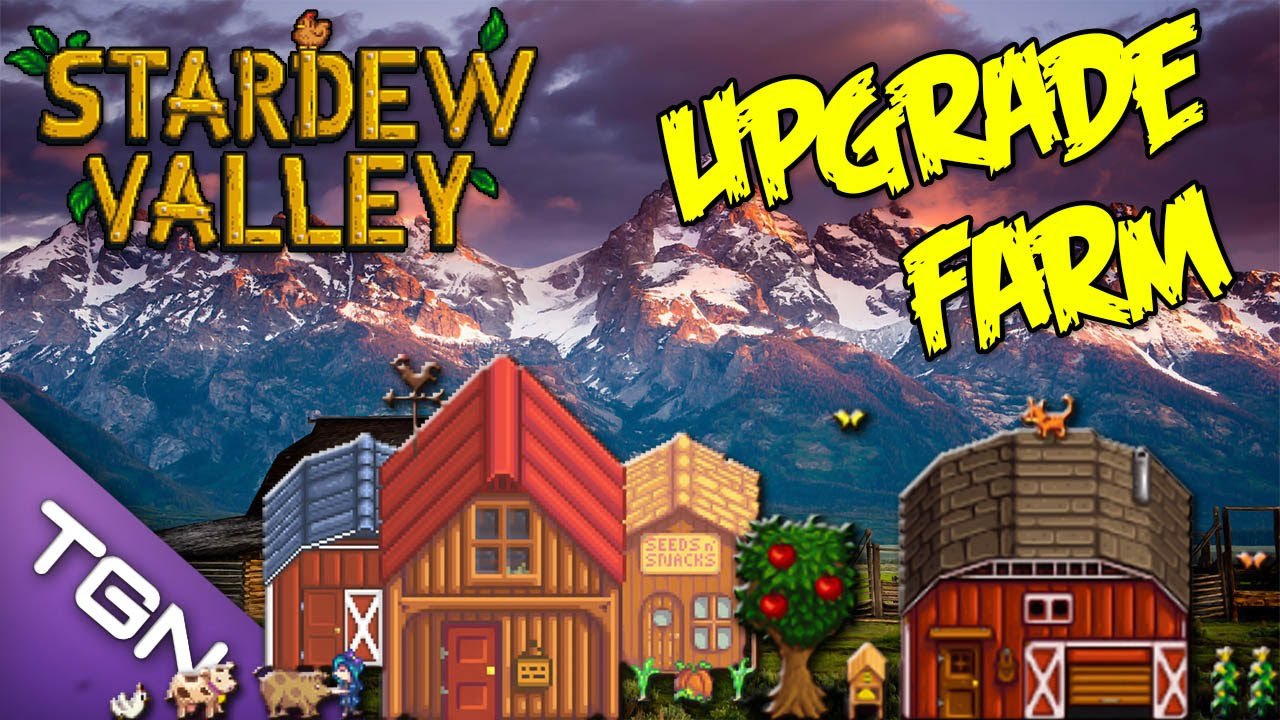 stardew valley สร้าง  Update New  Stardew Valley [มือใหม่ควรรู้] - วิธีการอัพเกรดบ้าน และ สร้างคอกสัตว์เลี้ยง