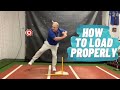 How to load properly 99 of hitters do this incorrectly