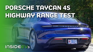 Porsche Taycan 4S 70mph Highway Range Test