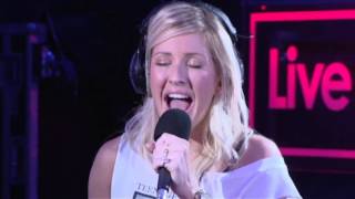 Ellie Goulding performs 'Burn' in the Live Lounge