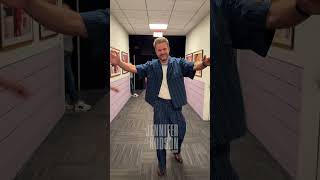 Joshua Jackson Was All About The Spirit Tunnel Energy On His Way Out