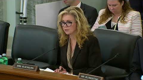 Blackburn Schools TikTok Exec Over Data Usage and Platforms Danger to Children and Teens