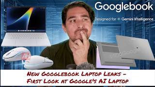 New Googlebook Laptop Leaks - First Look at Google's AI Laptop