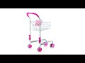 Kids Shopping Trolley With Doll Seat - BiBi Doll