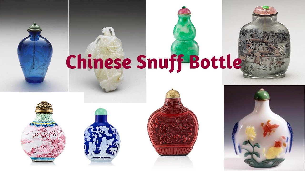 Chinese Snuff Bottles 中國鼻煙壺- YouTube