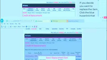 HOW TO DO AN AVON RETURN