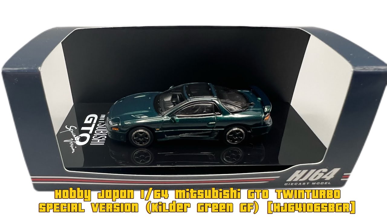 ミュージック PLAY with GD & TOP JAPAN LIMITED EDITION Hobby Japan 1/64 Mitsubishi GTO TWINTURBO SPECIAL VERSION