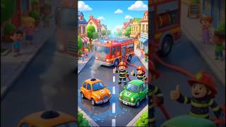 Kids#cartoon#babies#3d#firefighter #cat#nursery rhymes