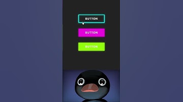 Neon Light Button Animation Effects on Hover