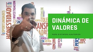 Dinámica de valores para adolescentes, jóvenes y adultos