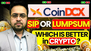 SIP Or Lumpsum in CRYPTO | Crypto SIP क्या safe है ?